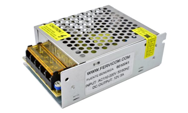 fuente generica 12v 5 amp