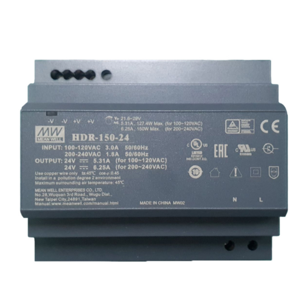 mw 24v625 amp hdr 150 24