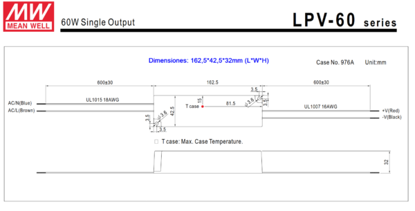 mw 48v125 amp lpv 60 48 ip67
