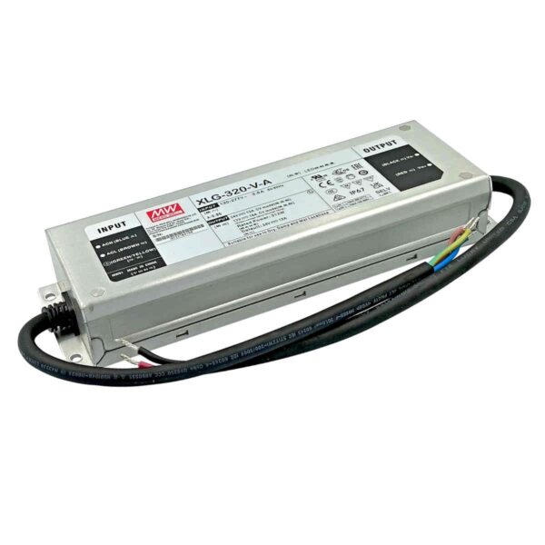 mw alum 24v13 amp driver led xlg 320 v24 a ip67