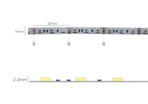 CINTA LED TIPO1H SS RGB 5050 60L 12V 3 3520528 3 CINTA LED TIPO1H SS 5050 60L 12V RGB 14.4W 10MM 3
