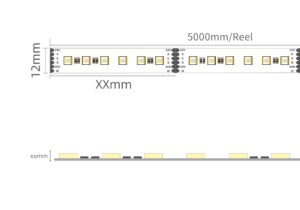 3520529 3 CINTA 5050 T1 60L 16.8W 24V RGBWWW 6500K3000K 12MM