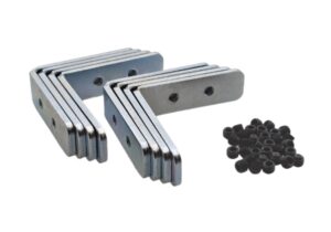 KIT ANGULOS PARA PERFIL DOBLE CARA 8CM/10CM/12CM