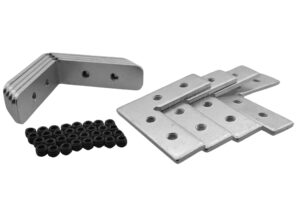 KIT ANGULOS PARA 1CAJA DE LUZ UNA CARA 6CM/8CM