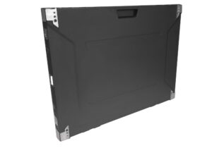 GABINETE ALUMINIO INTERIOR PARA MODULO 32X16CM