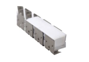 7800387 CREMALLERA PARA PERFIL DE SILICONA FLR1616 1MTR 2