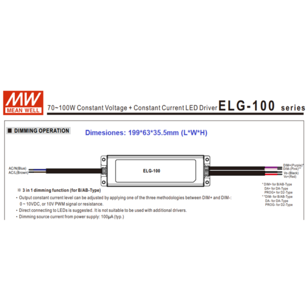ELG 100 24 DA 3