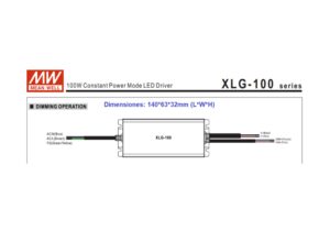 XLG-100-12-A FUENTE DIRVER LED 12V@8 Amp 3 XLG 100 12 A 3 1