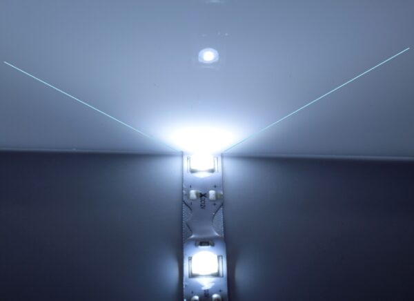 cinta led con lupa zig zag 10000k 3