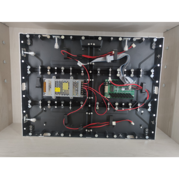 gabinete aluminio interior para modulo 32x16cm 1