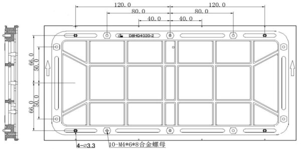 modulo p8 RGB Outdoor