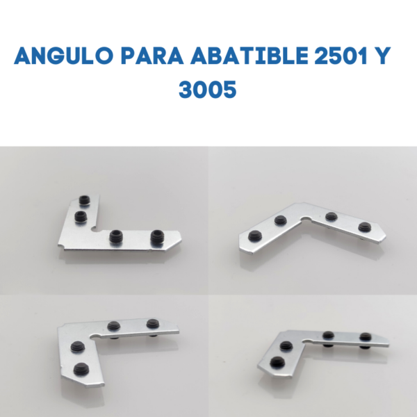 perfil abatible 3005 para caja de luz 1