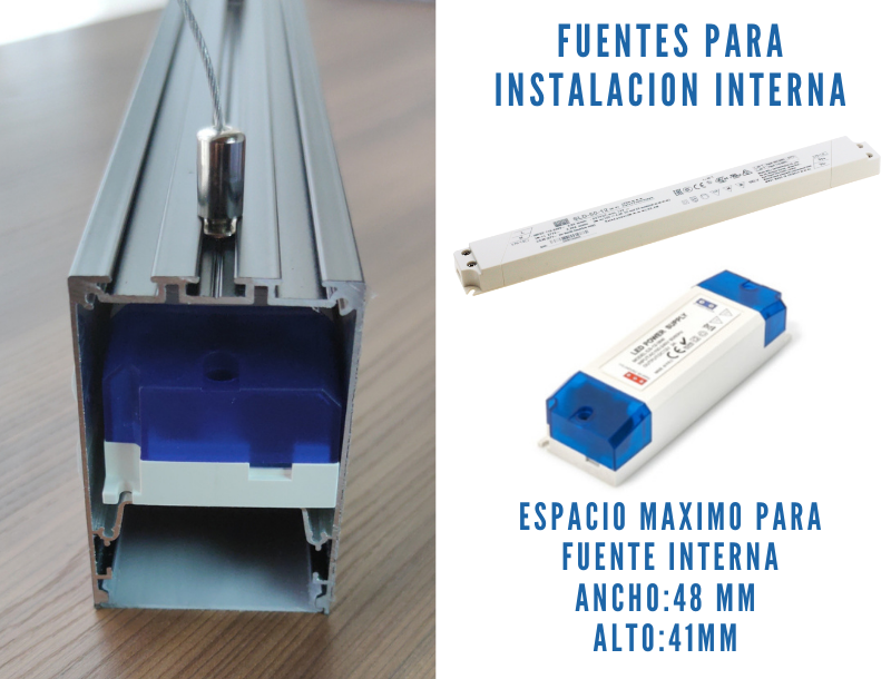 R5035 PERFIL DE ALUMINIO DIFUSOR OPAL - Productos LED Bogotá - Fuentes,  adaptadores y circuitos Colombia