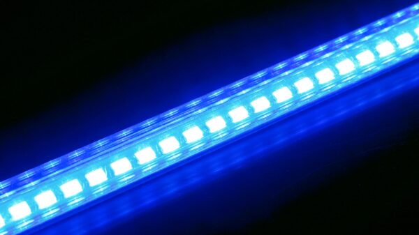 regleta led 110v transparente 30cm varios colores 1 scaled
