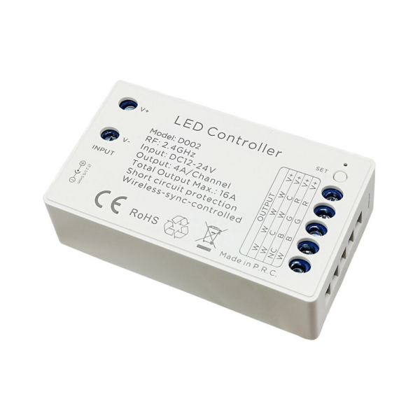 CONTROLADOR RF 4 EN 1 RGB RGBW DIM CCT 16A 2