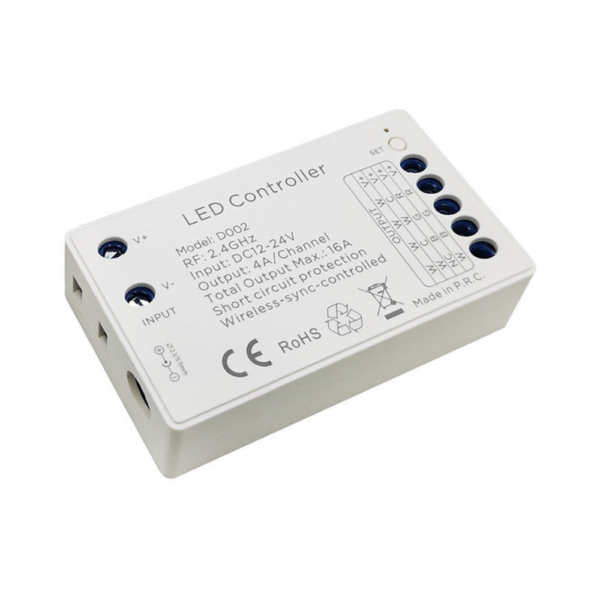 CONTROLADOR RF 4 EN 1 RGB RGBW DIM CCT 16A