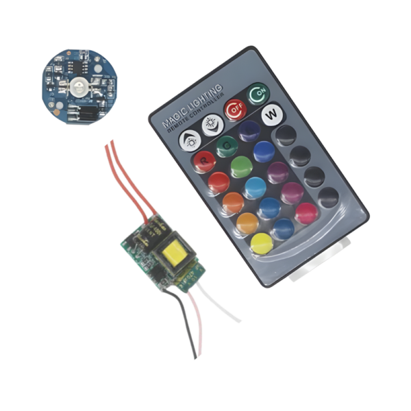 DRIVER LED RGB 1W CONTROL REMOTO