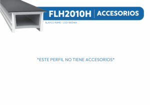 FLH2010H PERFIL SILICONA HUMO 1mtr 3 FLH2010H 1 1