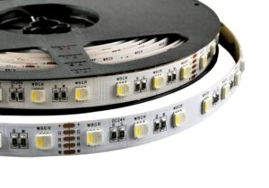 CINTAS LED TIPO1H RGB+4000K 5050 60L 24V 12mm