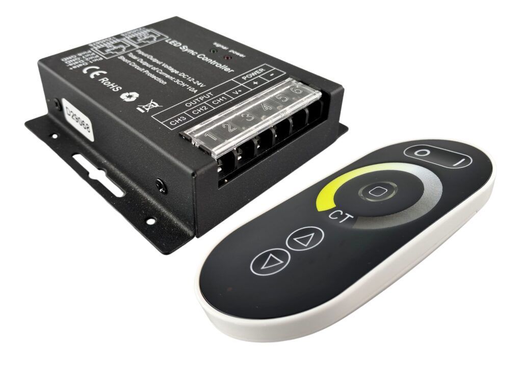 Led Cct Control CONTROLADOR CCT TOUCH + CONTROL REMOTO HX-SZ600CCT - Fervicom Productos ...
