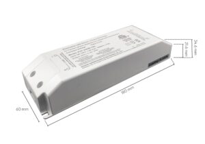 6010069 DIMTRI24V60W FUENTE DIMERIZABLE IP30 24V 60W 2.5A TRIAC CJ20