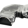 CONECTOR RGB 90 GRADOS PARA CINTA SILICONADA 5 7010159 CONECTOR RGB RIGIDO NEGRO PARA CINTA SILICONADA 1