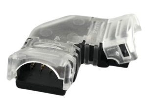 CONECTOR RGB 90 GRADOS PARA CINTA SILICONADA