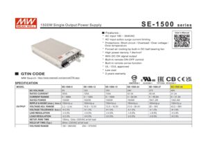 SE-1500-48 FUENTE DE PODER MW 48V@31.3 Amp 4 SE 1500 48 4