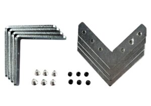 KIT ANGULOS PARA 1CAJA DE LUZ UNA CARA 10CM