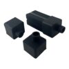 7800470 TAPA SILICONA NEGRA CON HUECO PARA FLR1616N