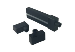 TAPA SILICONA NEGRA CON HUECO PARA FLR0616N