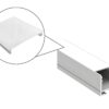 DIFUSOR OPAL PARA PERFIL R2020O 1 7800506 R2020O DIFUSOR OPAL 1MTR