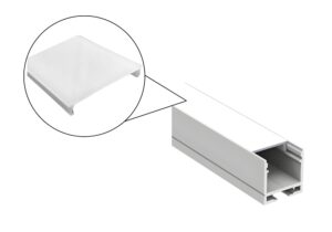 DIFUSOR OPAL PARA PERFIL R2020O