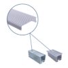 DIFUSOR PRISMA OPAL PARA PERFIL R/RA2020PO 4 7800538 RRA2020PO DIFUSOR PRISMA OPAL 1MTR
