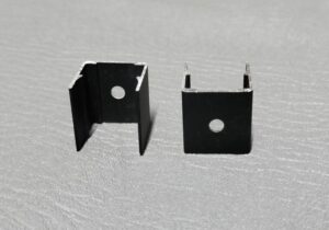 7800604 CLIP ALUMINIO NEGRO PARA FLR1616N 1