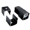 CLIP ALUMINIO NEGRO PARA PERFIL FLR1616N 5 7800604 CLIP ALUMINIO NEGRO PARA FLR1616N 2
