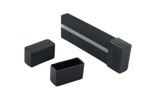 TAPA SILICONA NEGRA CIEGA PARA FLR0616N