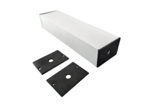 TAPA ALUMINIO NEGRA CON HUECO PARA R5035N