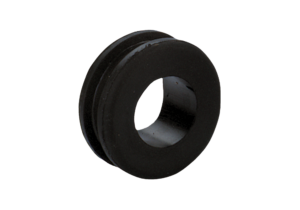 PASACABLES DE GOMA NEGRO 6mm