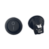 SWITCH REDONDO 10A GRANDE 5 7010200 SWITCH REDONDO NEGRO 10A GRANDE 3
