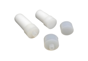 TAPA SILICONA BLANCA CON HUECO PARA FLT22