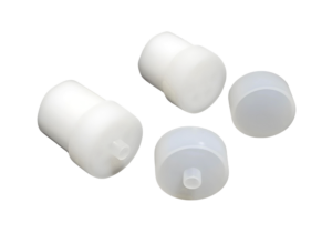 TAPA SILICONA BLANCA CON HUECO PARA FLT33