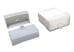7800452 TAPA SILICONA BLANCA CON HUECO PARA FLR5025