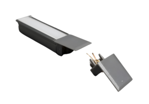 TAPA PLASTICA GRIS CON PINES PARA RA1009GO