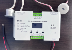 CONTROLADOR ESCALERA 5-24V TTL 2 DIMMER´S Y CONTROLADORES 3