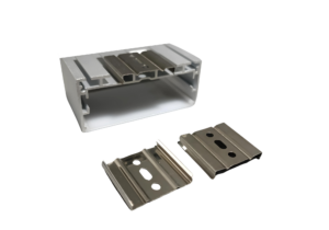 R7532 CLIP ALUMINIO GRIS