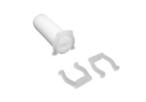 FLT22 CLIP PLÁSTICO BLANCO