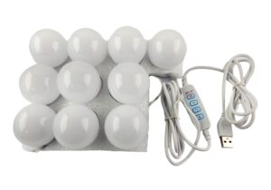 EXTENSIÓN DE BOMBILLOS DIMERIZABLE PARA ESPEJO