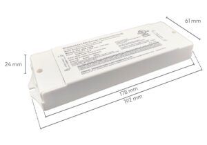 6010074 DRIVER DE CORRIENTE DIMERIZABLE 3 65V 60W 600 2100MA TRIAC 3