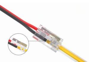 CONECTOR CLIP PARA CINTAS LED Y COB 9 EN 1 2 CONECTOR CLIP PARA CINTA COB 9 EN 1 2PIN